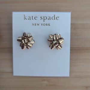 Kate Spade Christmas Bow Earrings